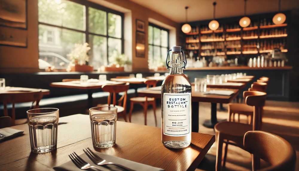 《餐廳專屬瓶水 × 低成本高質感》 